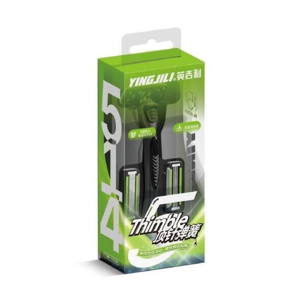 Non-Electric Shaving Set with Foam and Shaving Cream